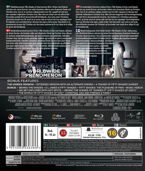Fifty Shades of Grey / Unseen edition (Blu-ray)
