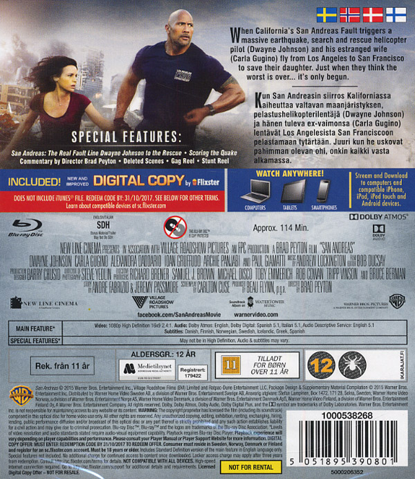 San Andreas (Blu-ray)