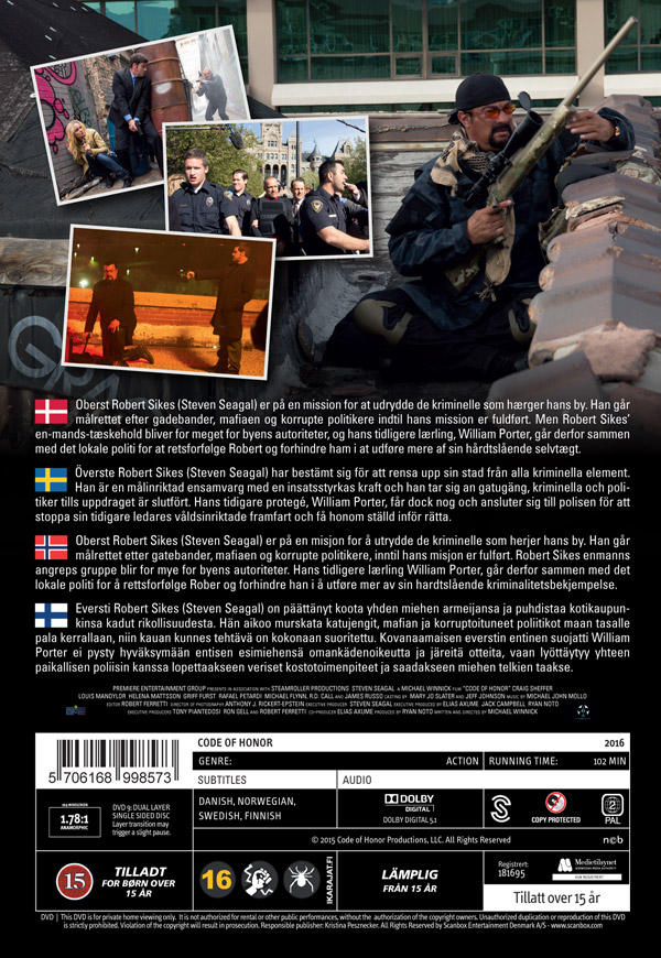 Code of honor (DVD)