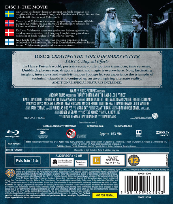 Harry Potter 6 (2 Blu-ray / Special Edition)