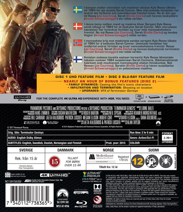 Terminator Genisys (4K UHD + Blu-ray)
