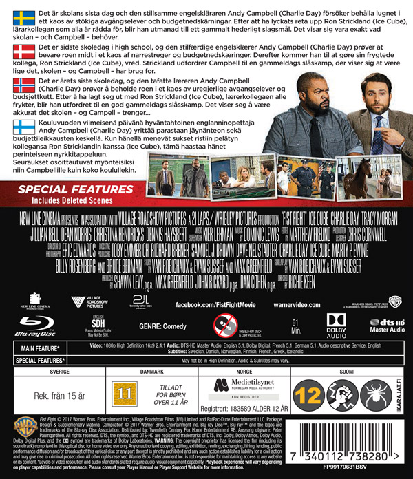 Fist fight (Blu-ray)
