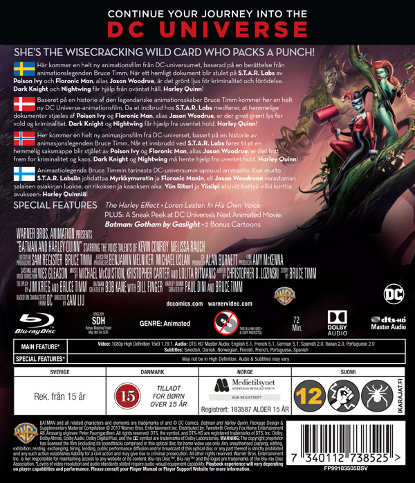 Batman and Harley Quinn (Blu-ray)