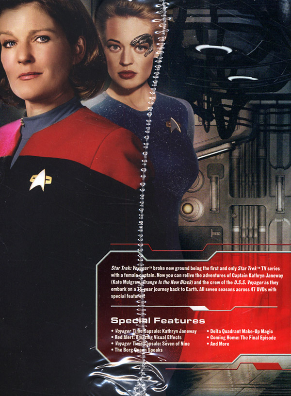Star Trek / Voyager / Complete Series Re-pack (47 DVD)