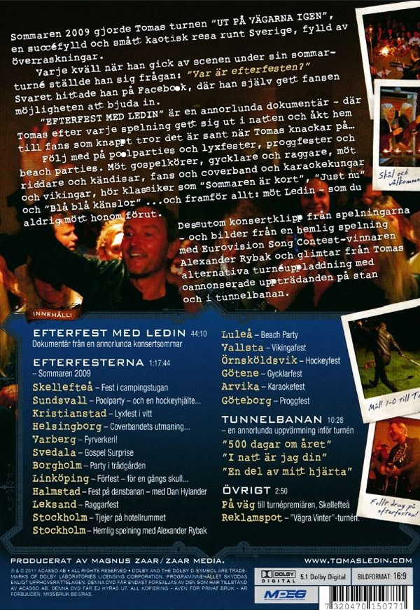 Efterfest med Ledin (DVD)