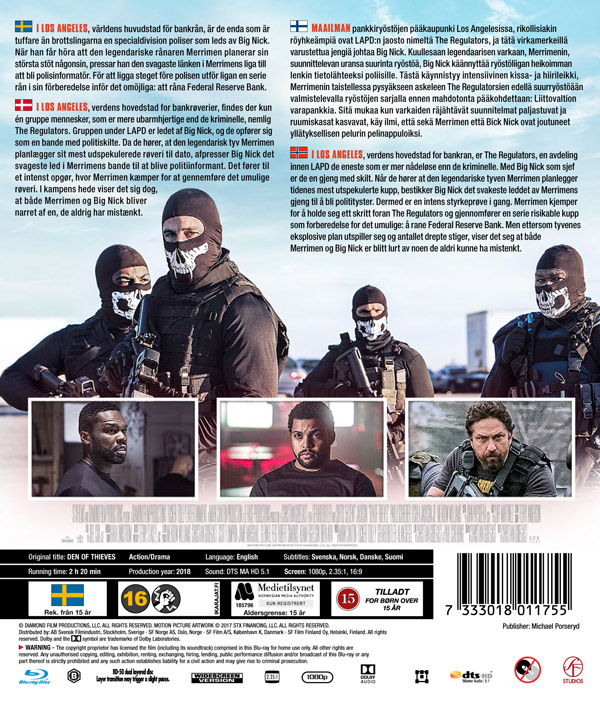 Den of Thieves 1 / Den of thieves (Blu-ray)