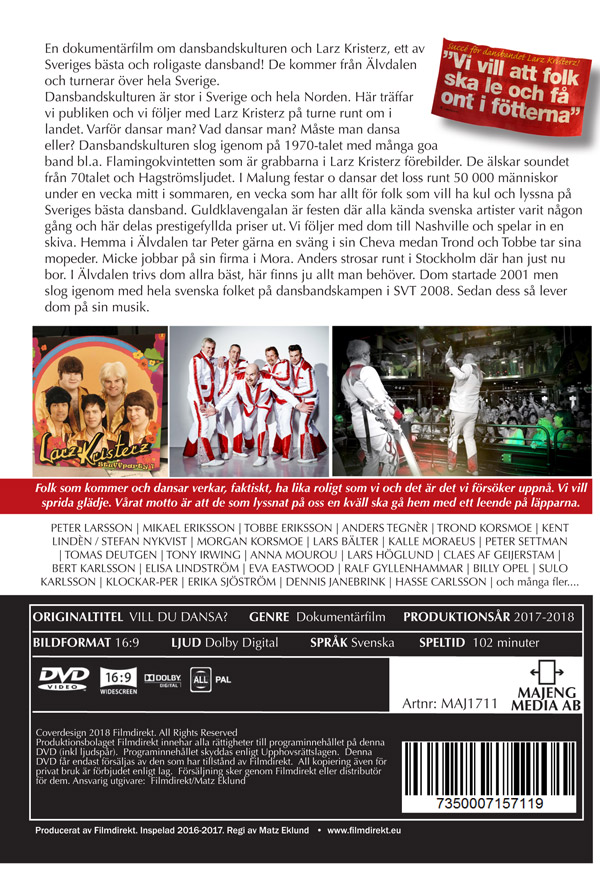 Larz Kristerz: Vil du danse? (DVD)