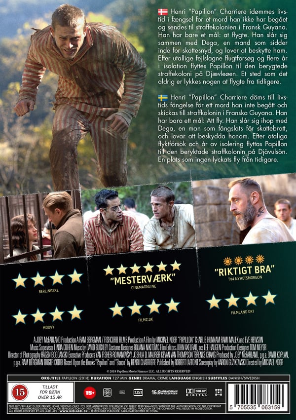 Papillon (2017) (DVD)