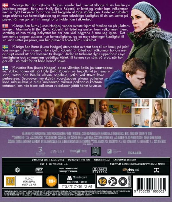 Ben is Back (Blu-ray)