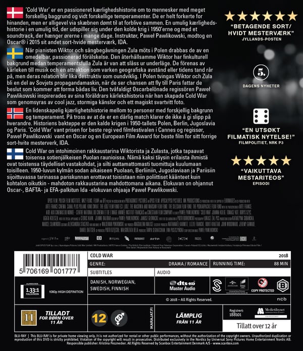 Cold War (Blu-ray)