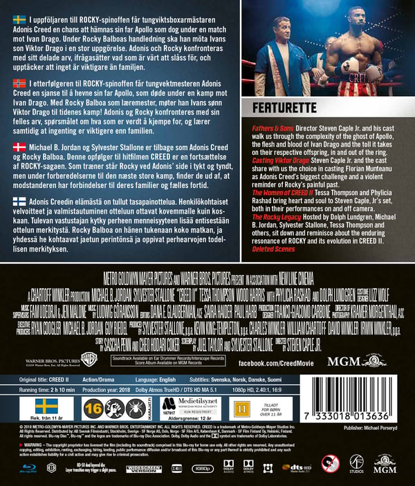 Creed 2 / Creed II (Blu-ray)