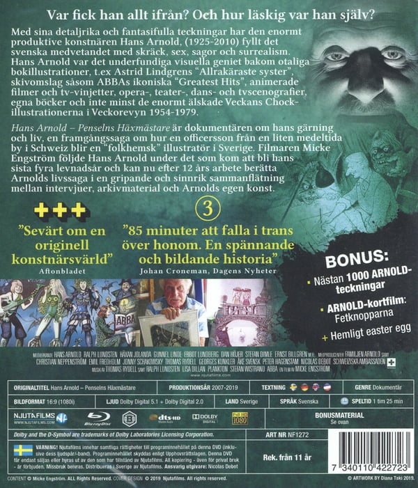 Hans Arnold - Siveltimen noitamestari (Blu-ray)
