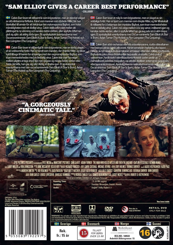 Mies joka tappoi Hitlerin ja sitten Bigfootin (DVD)