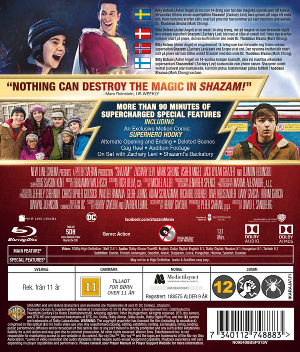 Shazam! (Blu-ray)