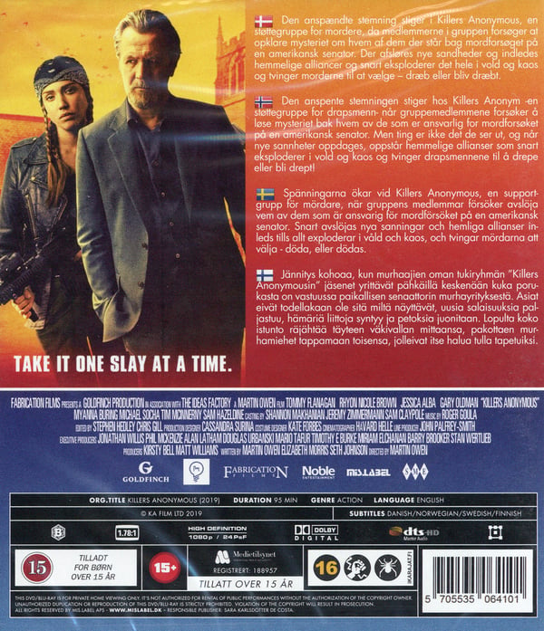 Killers Anonymous (Blu-ray)