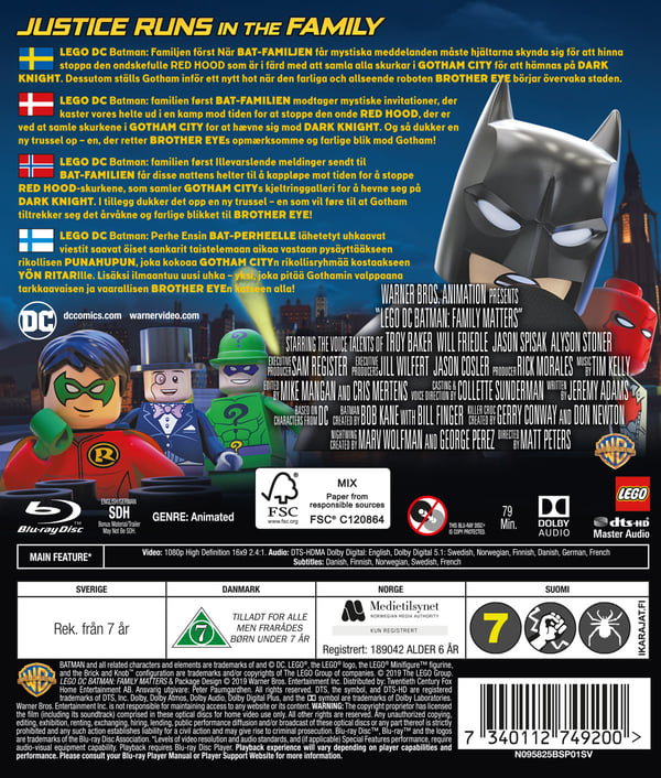 Lego DC - Batman / Family matters (Blu-ray)