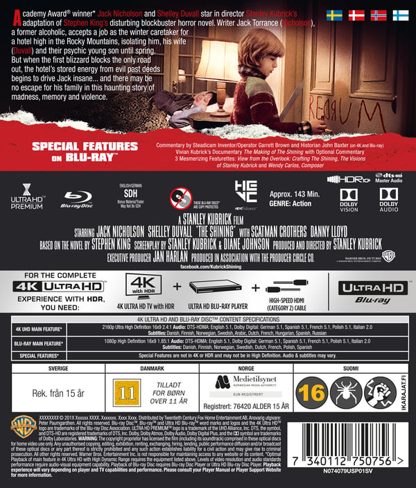 The Shining (4K UHD + Blu-ray)