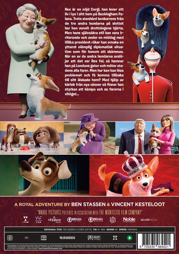 Drottningens Corgi (DVD)