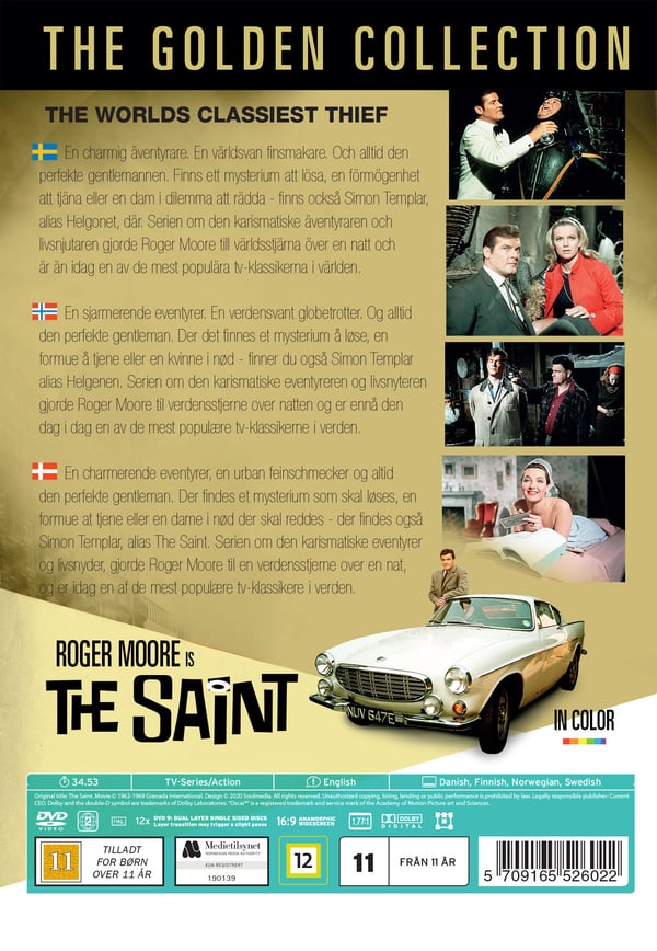 Helgonet - Box 1-4 / The Saint (12 DVD)