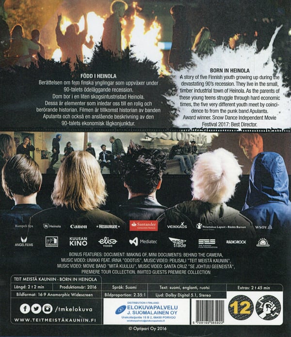 Född i Heinola (Blu-ray)