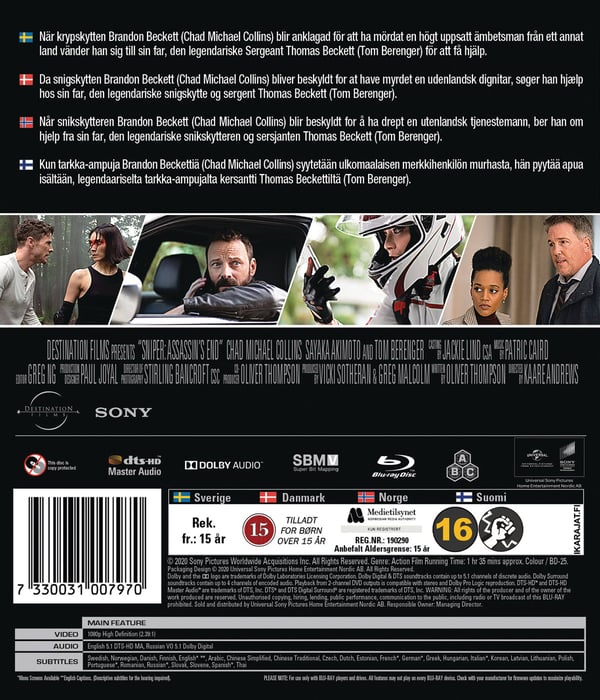 Sniper - Assassin's end (Blu-ray)