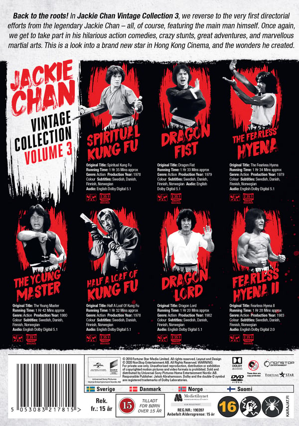 Jackie Chan - Vintage collection 3 (7 DVD)