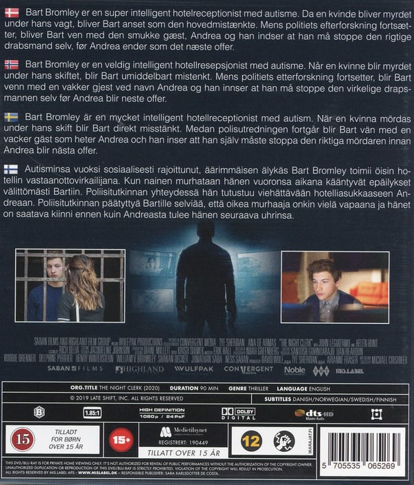 The Night Clerk (Blu-ray)