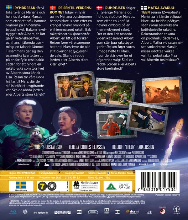 Rymdresan (Blu-ray)