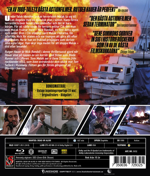 Wanted: Dead or Alive (Blu-ray / Restaureret udgave)