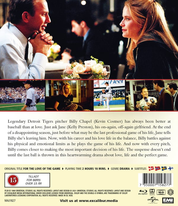 For Love of the Game (Blu-ray)