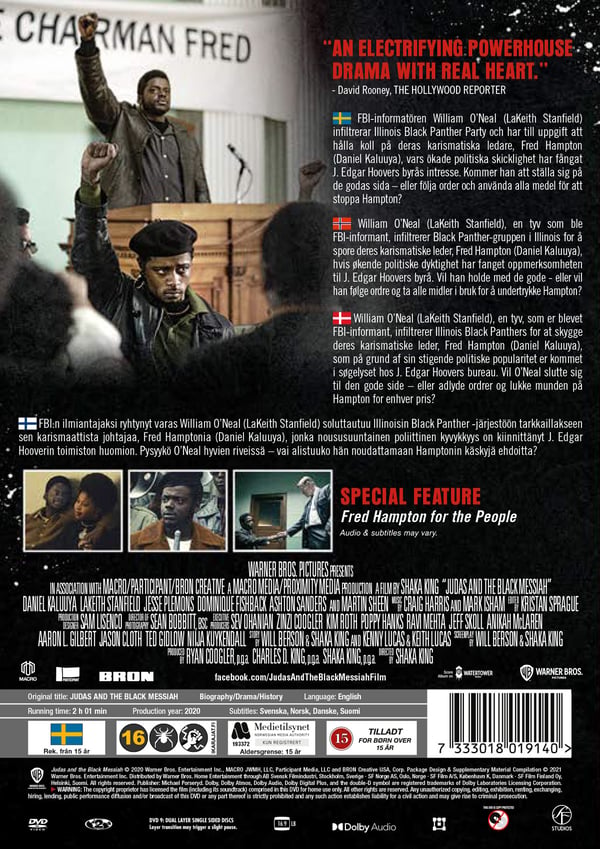Judas and the black Messiah (DVD)