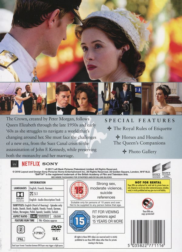 The Crown: Kausi kaksi (4 DVD)