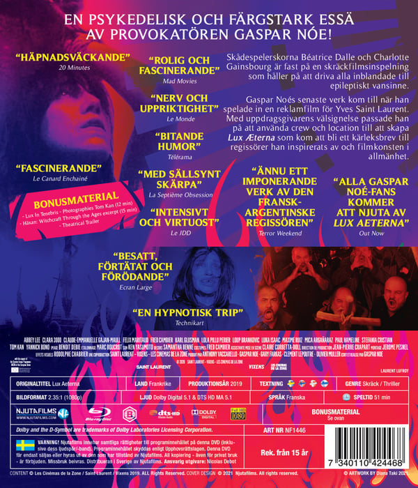 Lux Aeterna (Blu-ray)