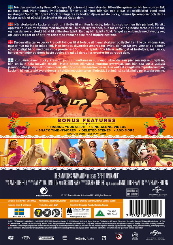 Spirit untamed (DVD)