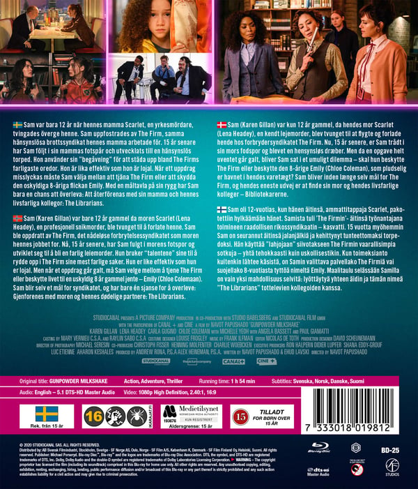 Gunpowder Milkshake (Blu-ray)