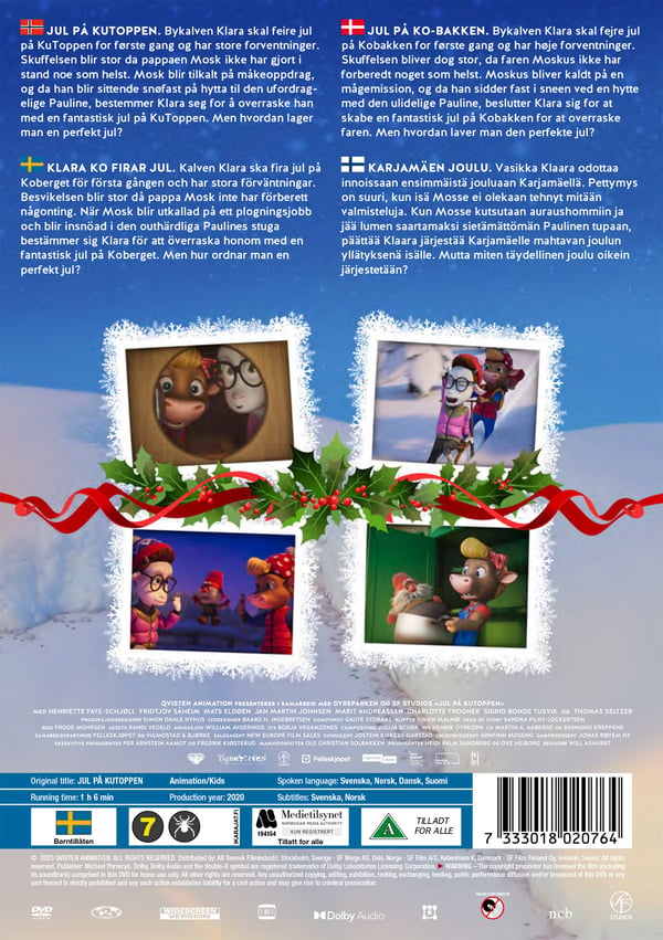 Clara Ko fejrer jul / Jul på Kutoppen (DVD)