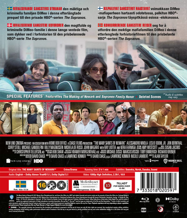 The Many Saints of Newark - A Sopranos Story (Blu-ray)
