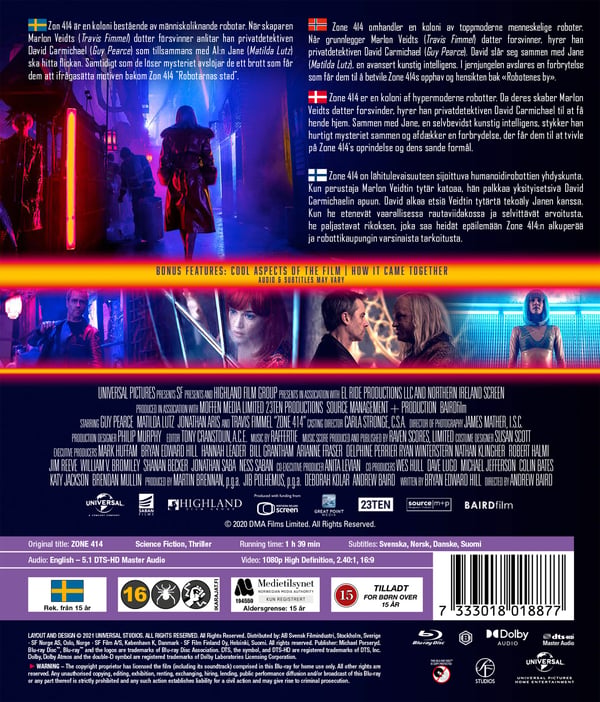 Zone 414 (Blu-ray)
