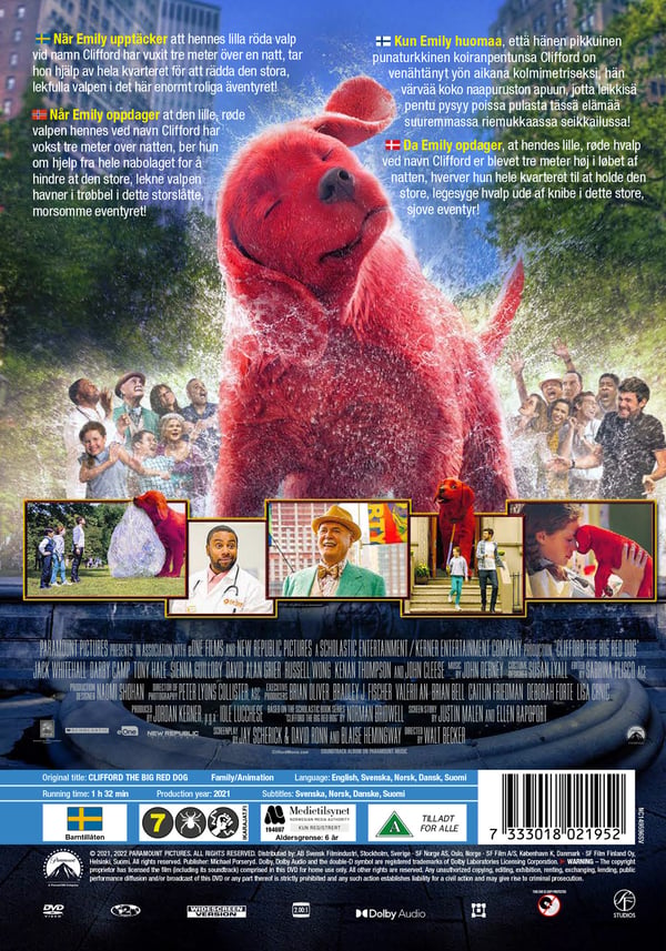 Clifford den stora röda hunden / Clifford the big red dog (DVD)