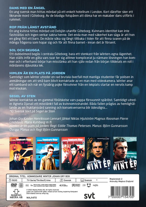 Kommissarie Winter - Gryboxen (5 DVD)