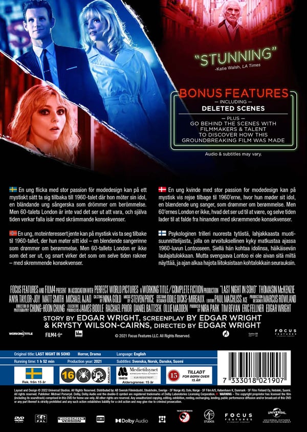 Last Night in Soho (DVD)