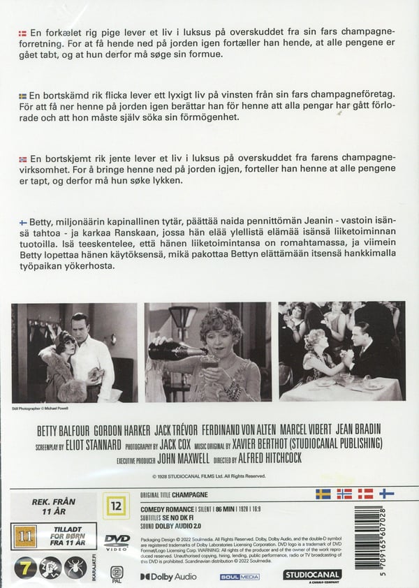 Hitchcock: Champagne (DVD)