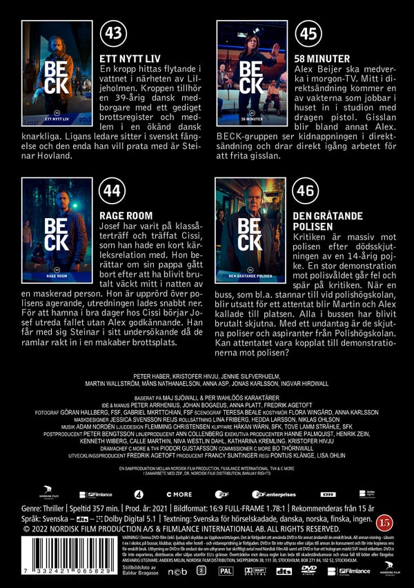Beck Box 11 (43-46) (4 DVD)