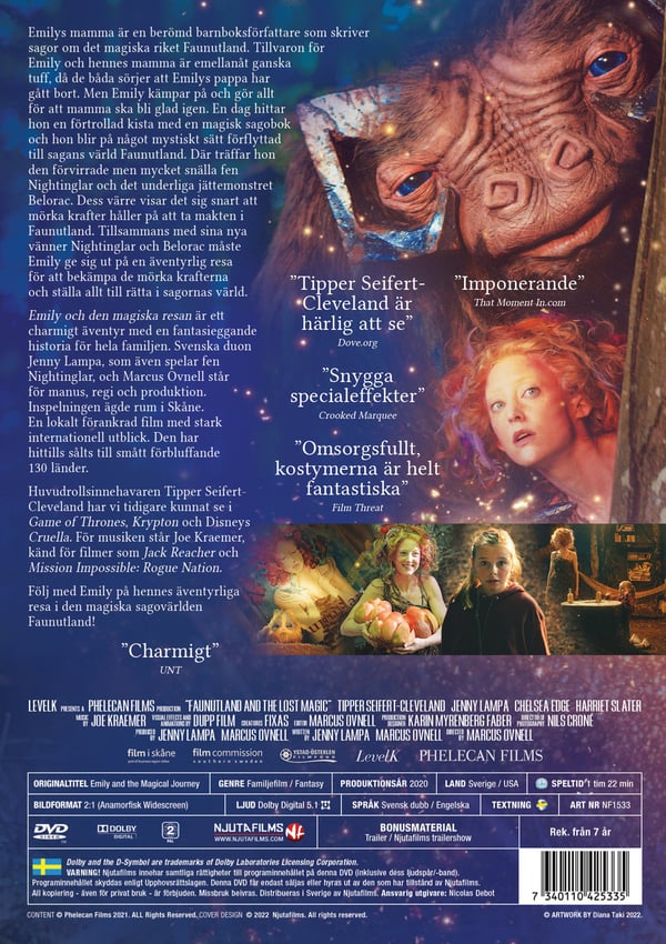 Emily og den magiske rejse (DVD)