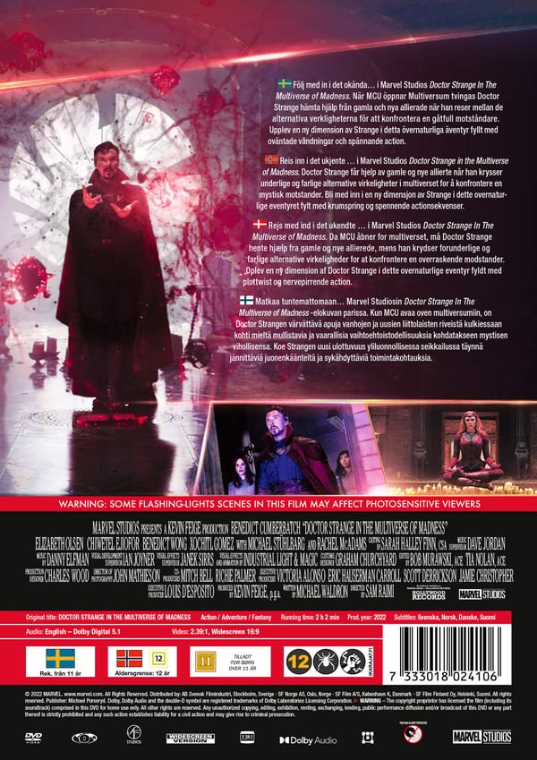 Doctor Strange in the Multiverse of Madness (DVD)
