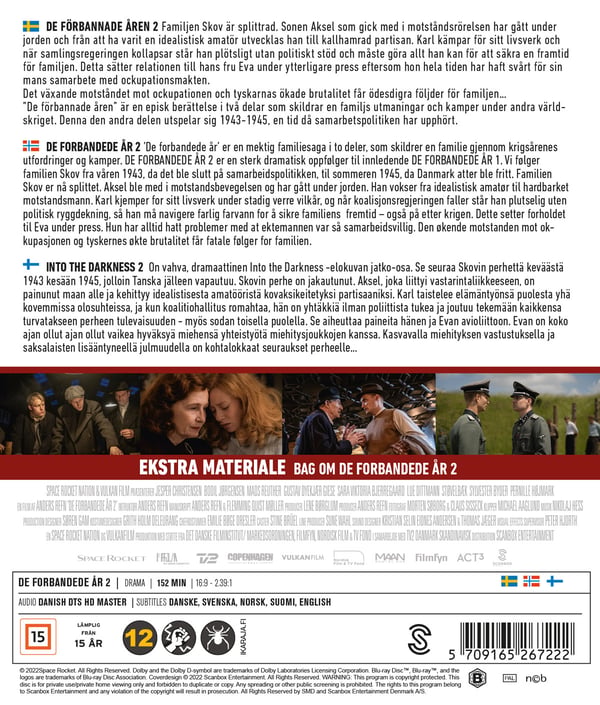 De forbandede år 2 / Into the Darkness 2 (Blu-ray)