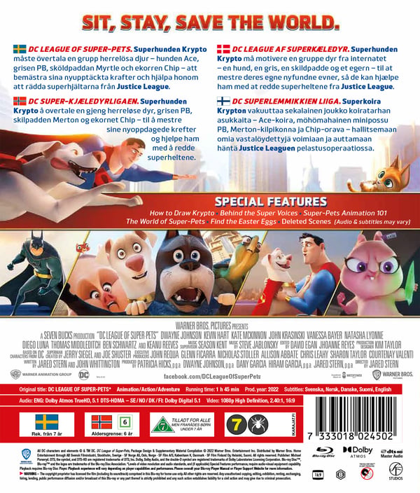 DC League of Superpets (Blu-ray)