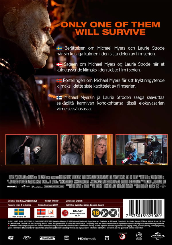 Halloween Ends (DVD)