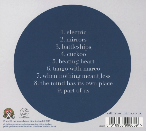 Kathryn Williams: Hypoxia (CD)