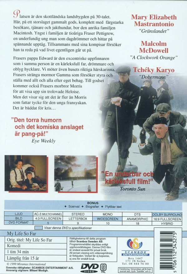 My Life So Far (DVD)